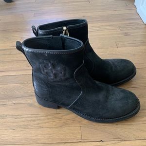 Tory Burch Black Ankle Booties